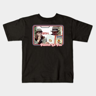 Pierrot Le Fou /// Retro Aesthetic Fan Design Kids T-Shirt